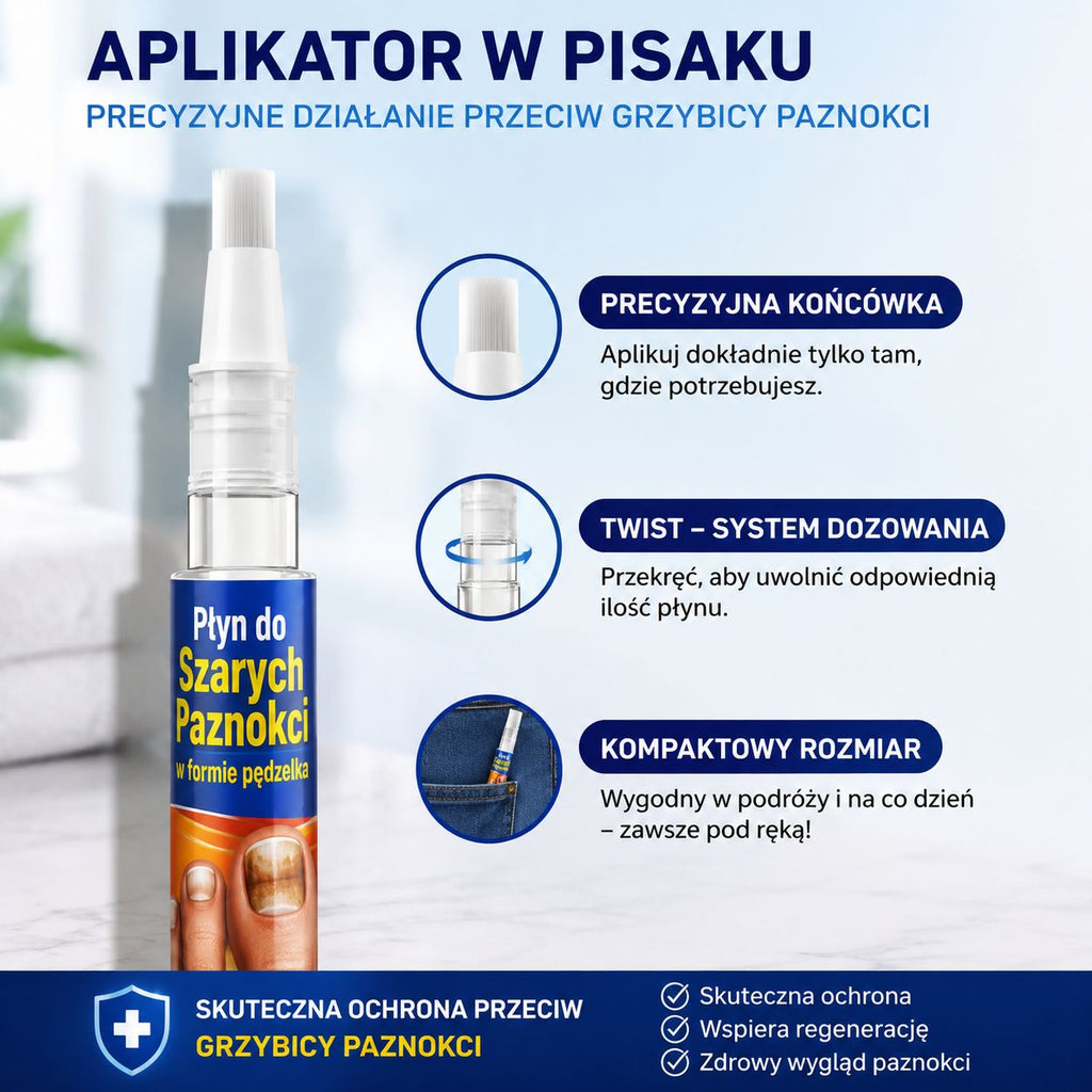HealthNail – pisak, który zadba o zdrowie Twoich paznokci (1+1, 2+2 gratis)