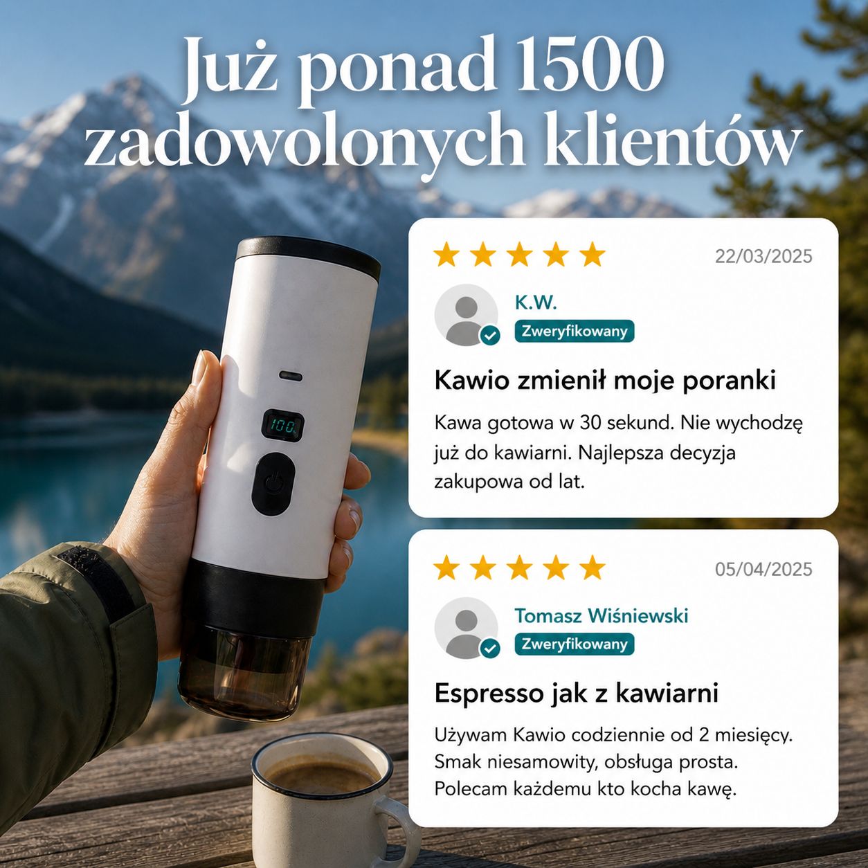Kawio - Ekspres do kawy, który utrzymuje cię przy życiu